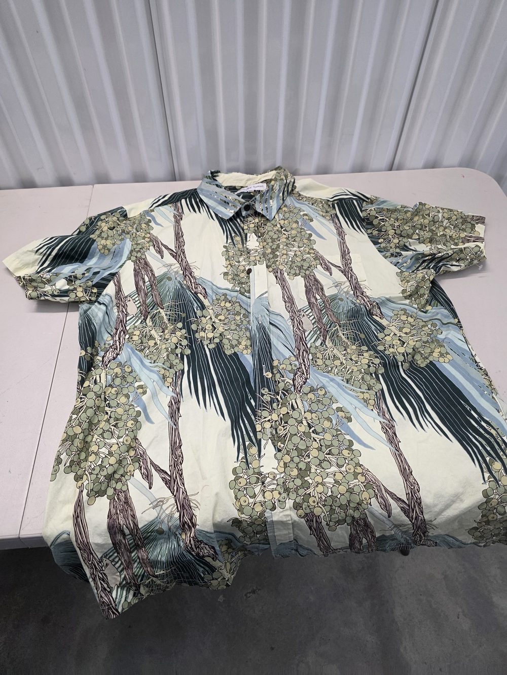 David Shepard Hawaiian Button Down Shirt Men's Size 3XL